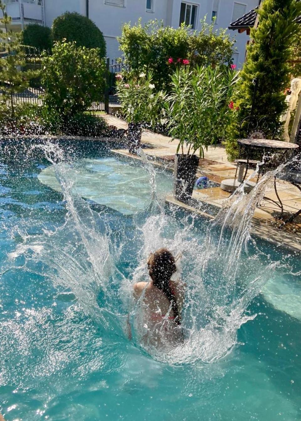 ברנאו אם כימסי Alpenappartement Traumzeit - Pool / Eigene Terrasse / Garten מראה חיצוני תמונה